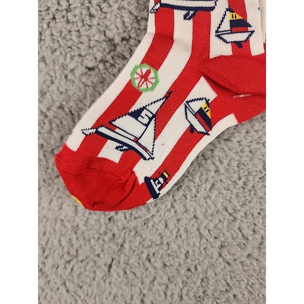 Vintage OshKosh B'Gosh Socks Sailboat 1991 New W/ Tags - Picture 4 of 5